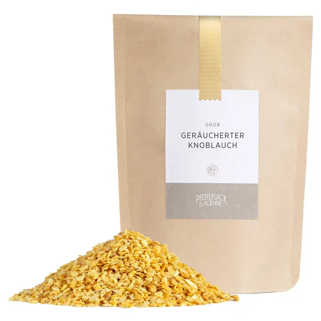 pfeffersack-soehne-kr-uter-bl-tter-ger-ucherter-knoblauch-gew-rz-nachf-llbeutel- image 1