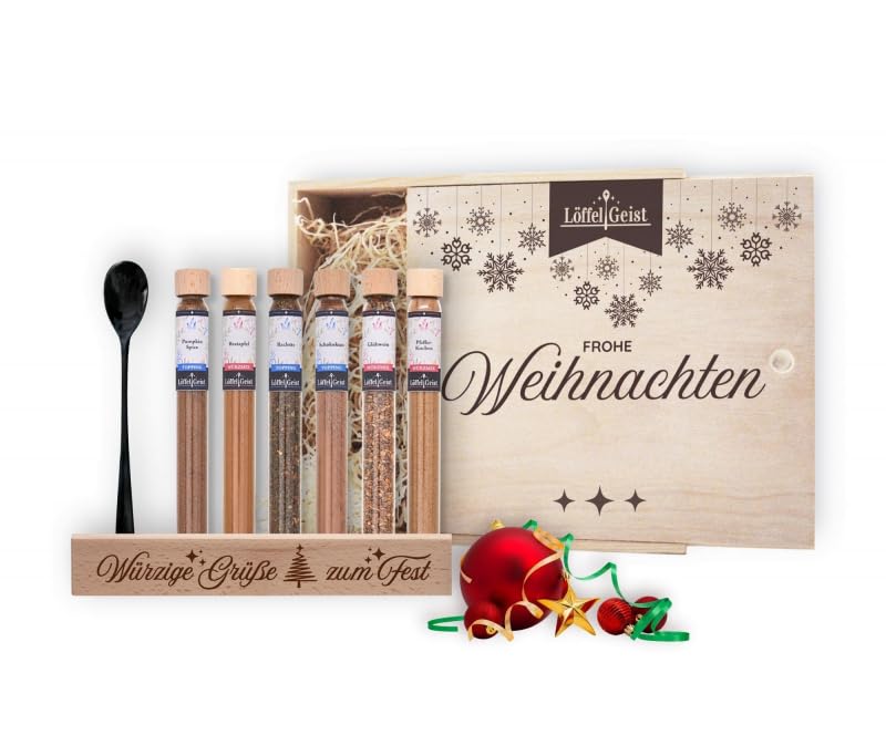 l-ffelgeist-frohe-weihnachten-gew-rz-geschenkbox-holzbox-6-gew-rze image 1