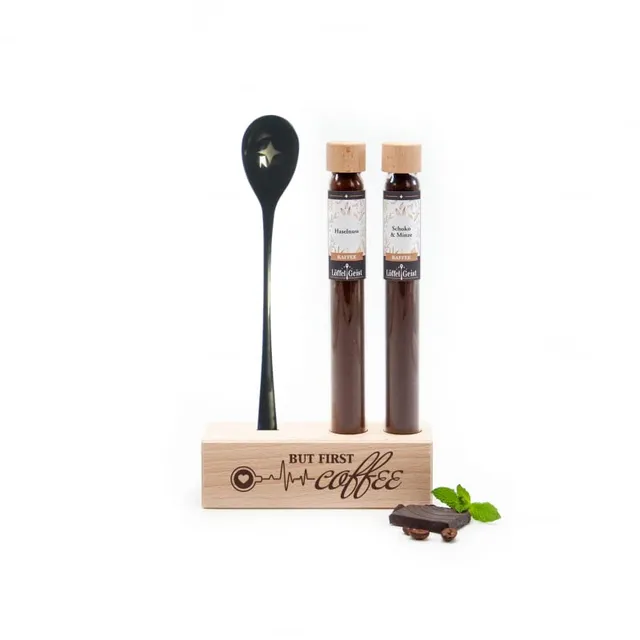 l-ffelgeist-but-first-coffee-geschenkset-2er-aromakaffee-minze image 1