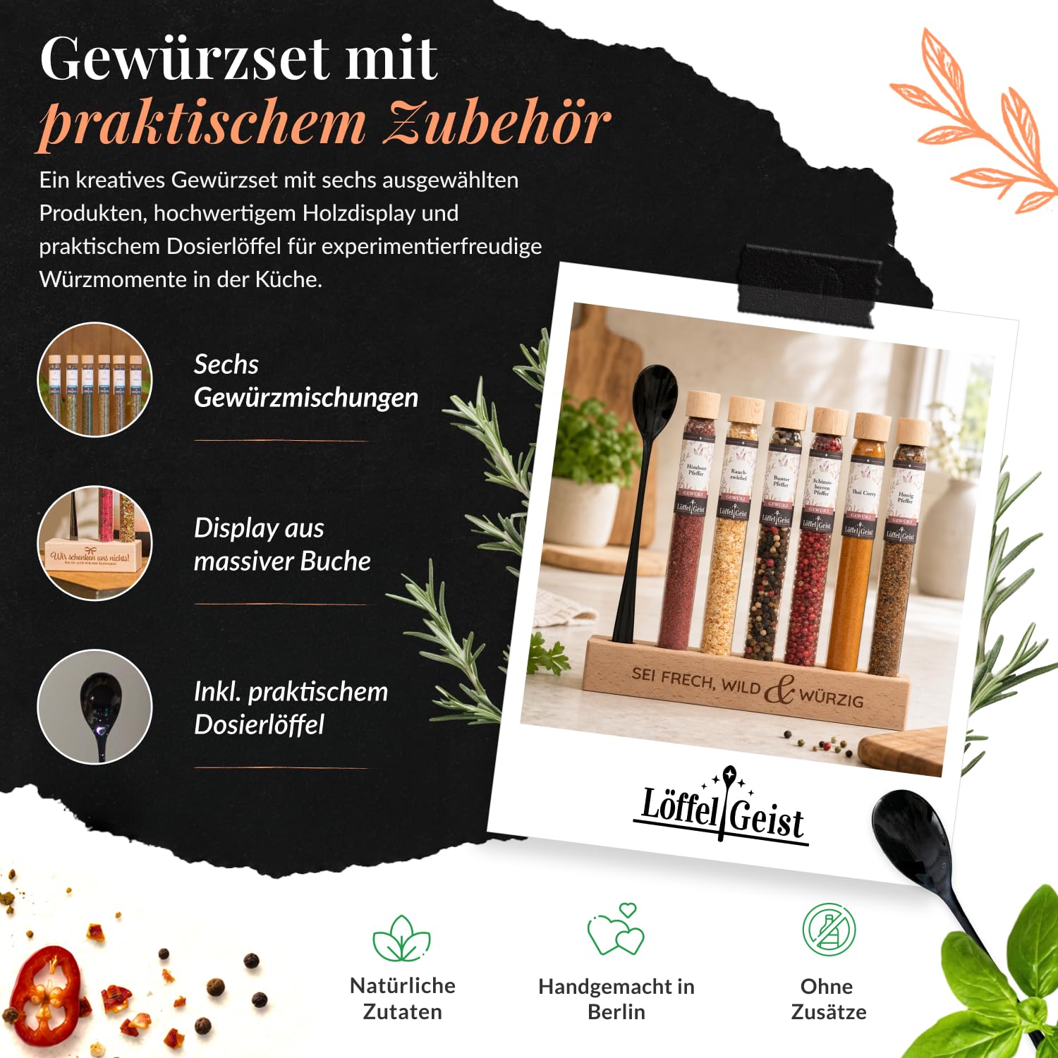l-ffelgeist-gew-rzset-sei-frech-wild-w-rzig-6er-geschenkset image 2