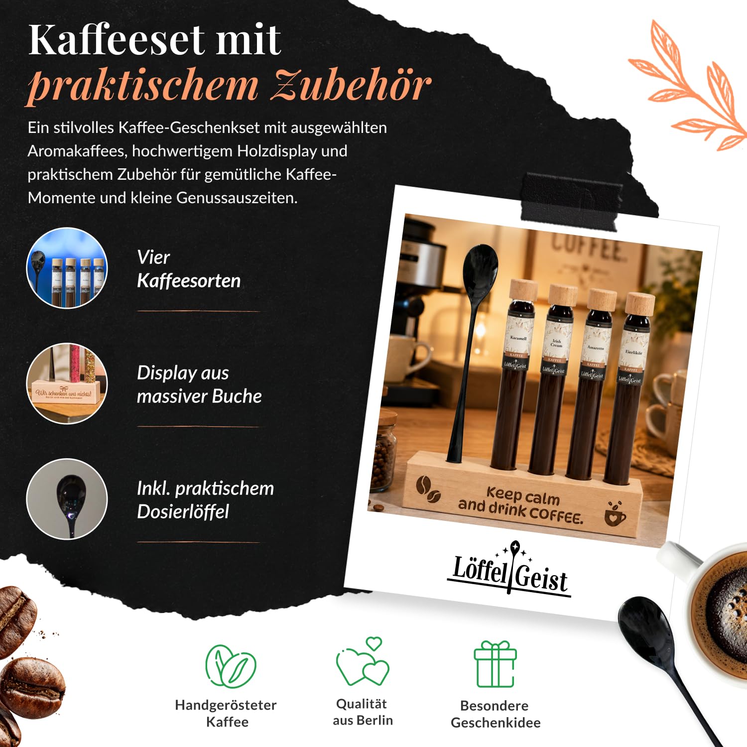 l-ffelgeist-keep-calm-and-drink-coffee-geschenkset-4er-kaffee image 2