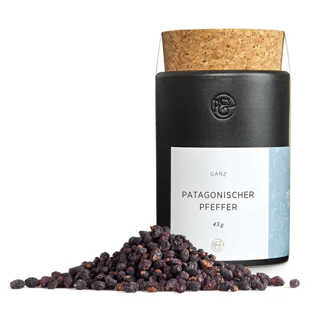 pfeffersack-s-hne-pfeffer-patagonischer-pfeffer-beeren-keramikdose-scharf image 1