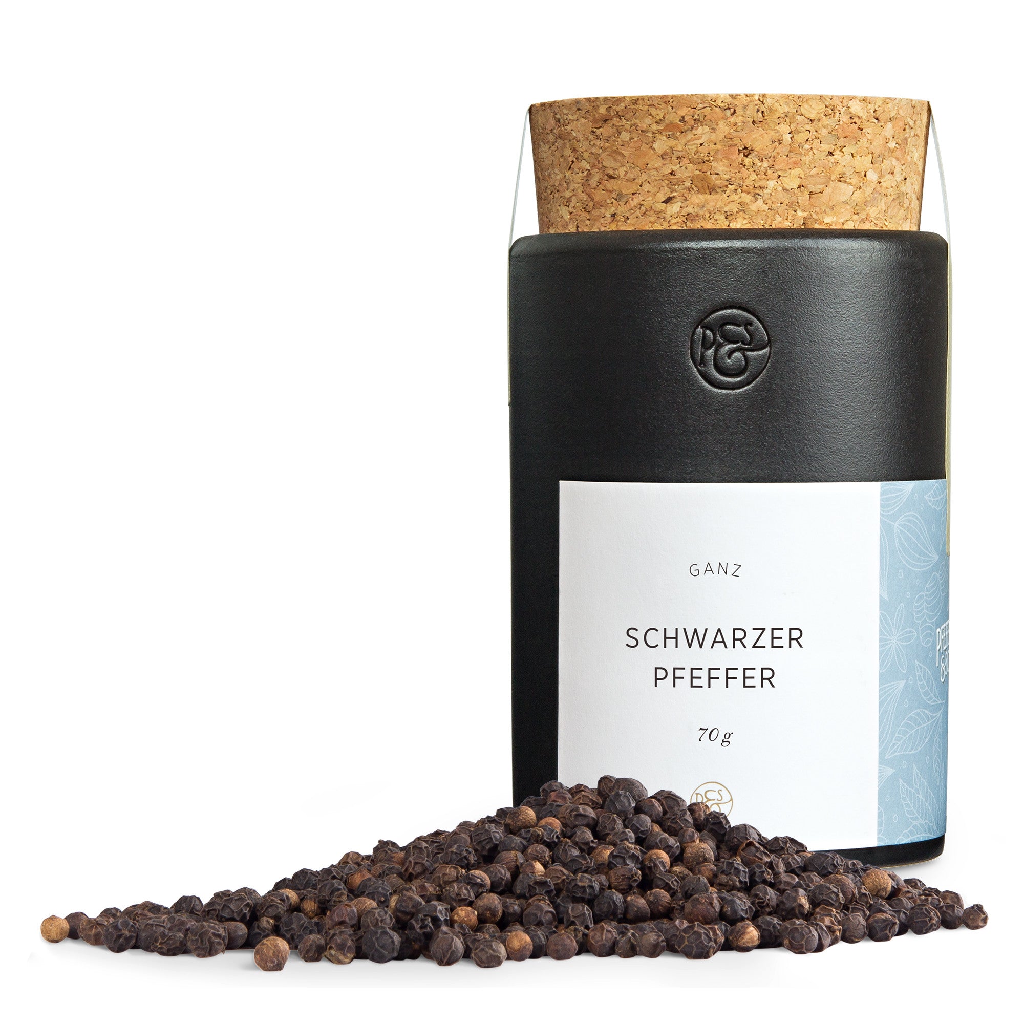 pfeffersack-soehne-pfeffer-schwarzer-pfeffer-ganz-keramikdose-indien image 1