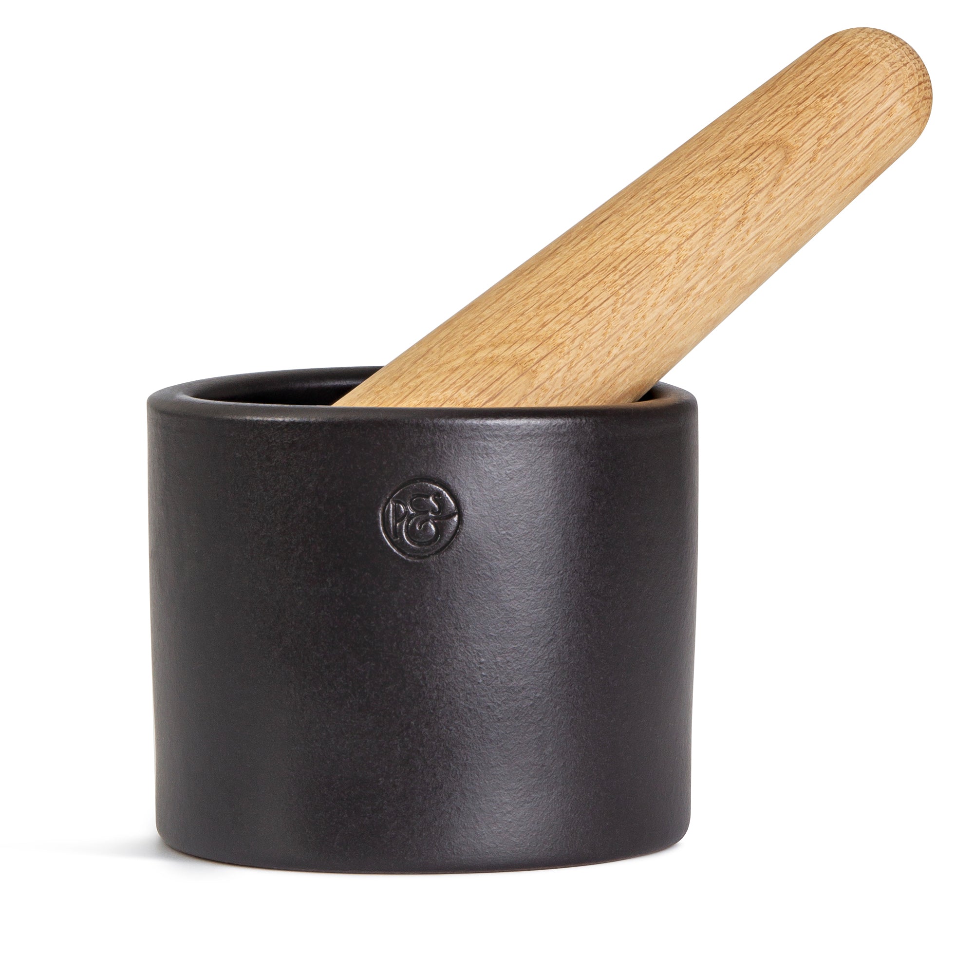 pfeffersack-s-hne-keramik-m-rser-schwarz-st-el-eiche image 2