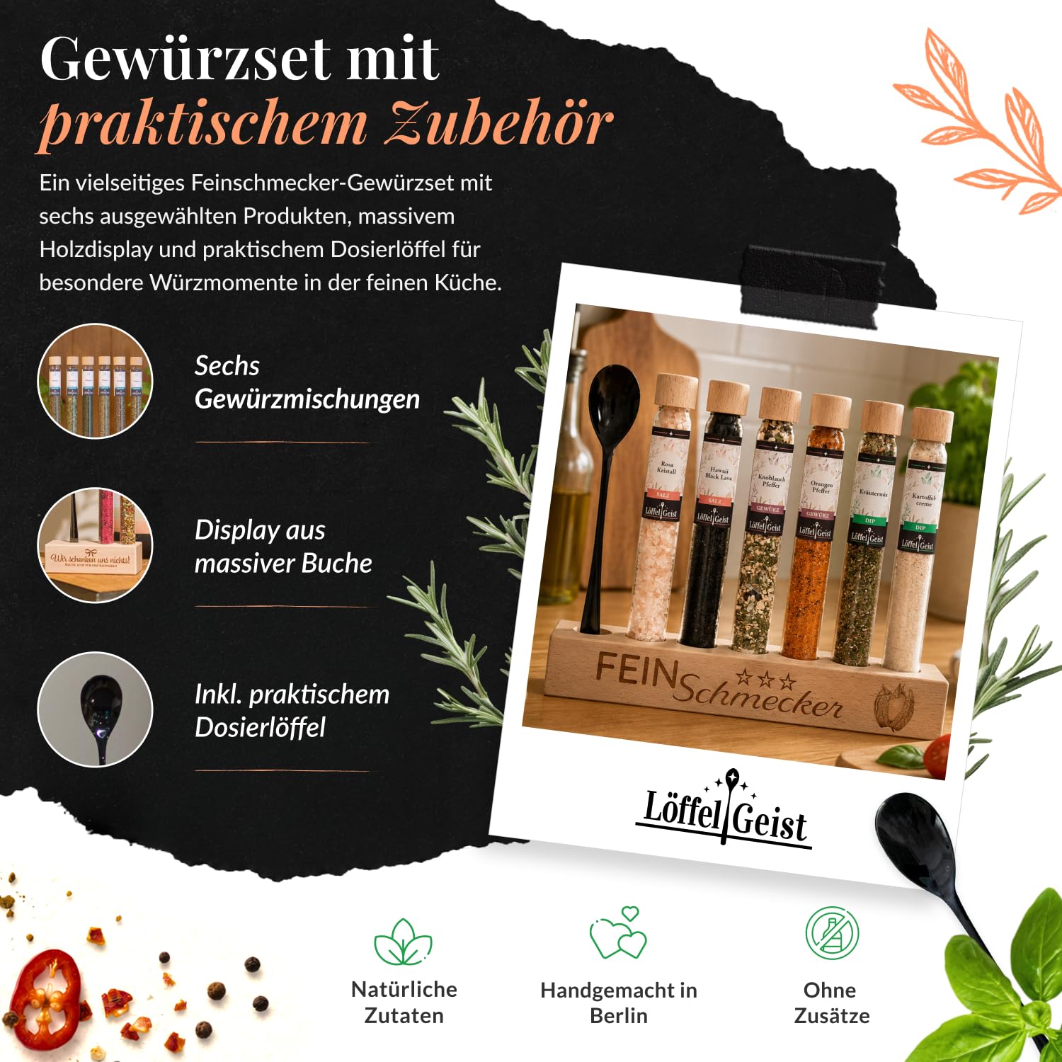 l-ffelgeist-feinschmecker-gew-rzset-6er-mit-kristallsalz image 2