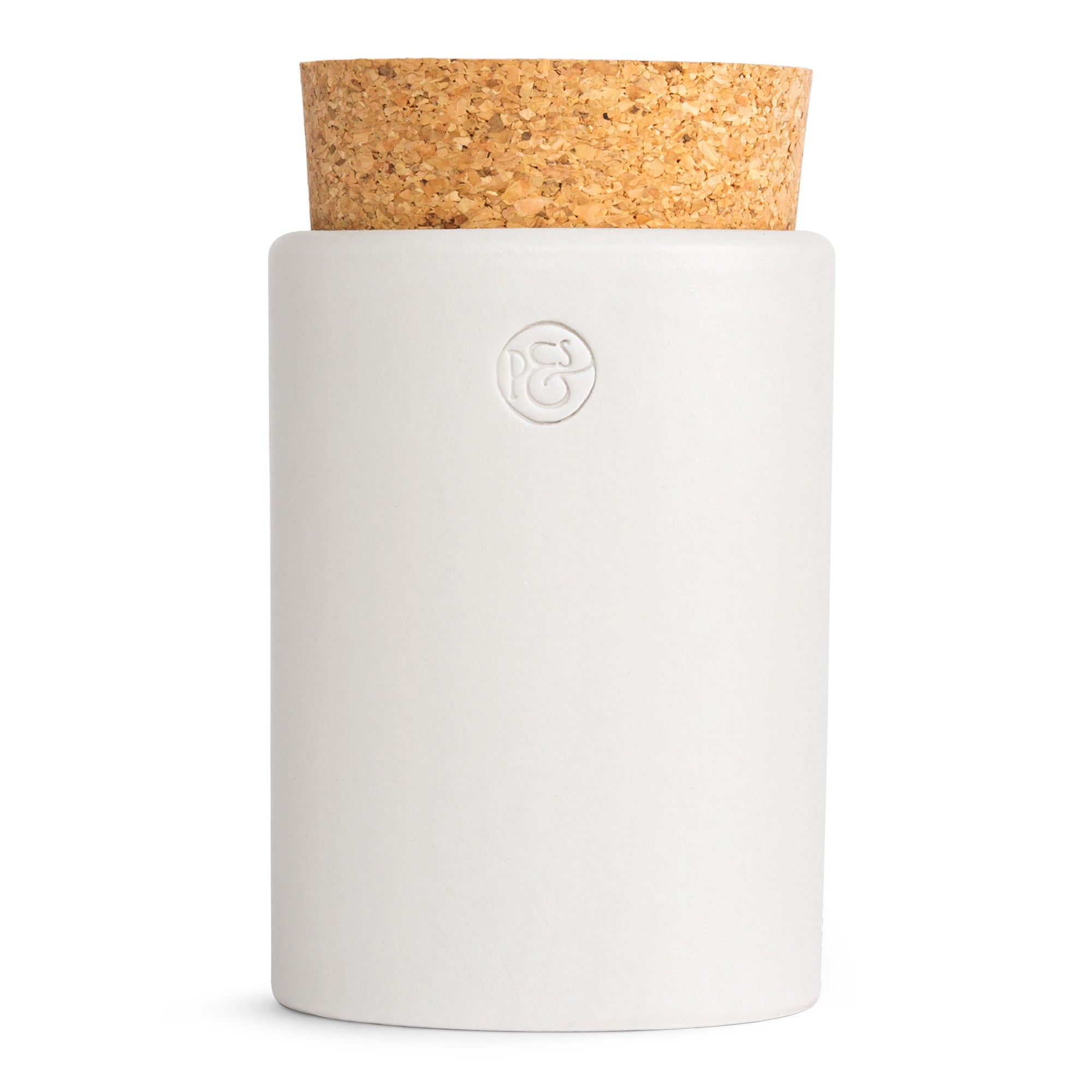 pfeffersack-s-hne-keramikdose-mit-korken-gew-rzdose-warmwei-150-ml image 1