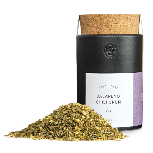 pfeffersack-soehne-pfeffer-jalapeno-chili-gr-n-keramikdose-fruchtig image 1